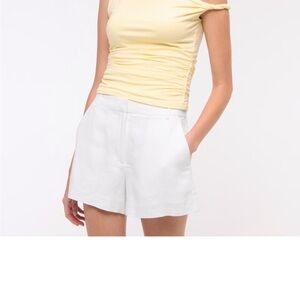 Abercrombie & Fitch Sloane Tailored Linen-Blend Short